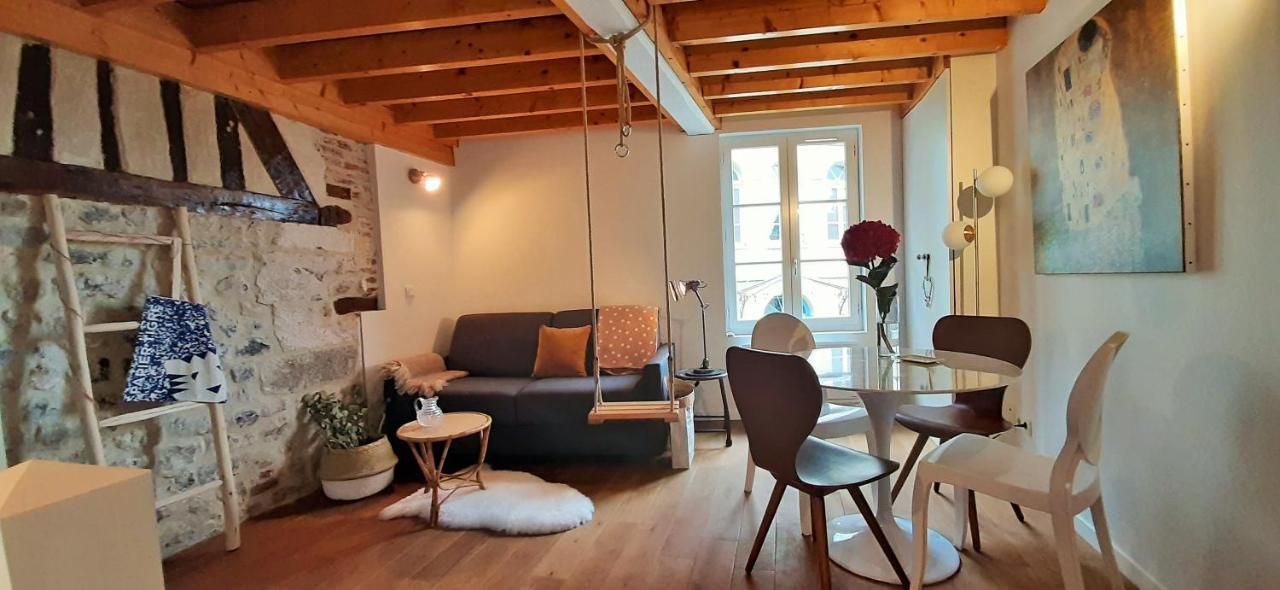 -La Maison Balancoire - Parking Prive - Coeur Historique -La Clef De Honfleur Dış mekan fotoğraf